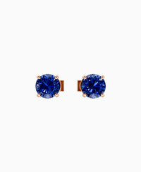 Royal Blue Lab Sapphire / Round / 0.5ct
