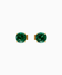 Zambian Lab Emerald / Round / 0.5ct