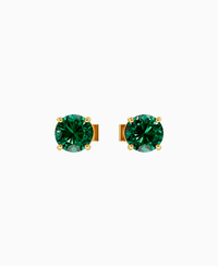Zambian Lab Emerald / Round / 0.5ct