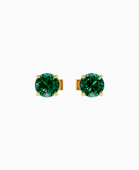 Zambian Lab Emerald / Round / 0.5ct