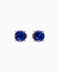 Royal Blue Lab Sapphire / Round / 0.8ct