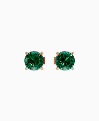 Zambian Lab Emerald / Round / 0.8ct