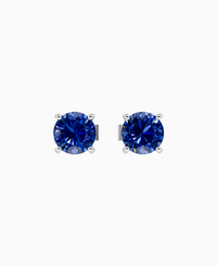 Royal Blue Lab Sapphire / Round / 0.8ct