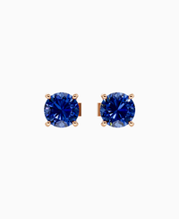 Royal Blue Lab Sapphire / Round / 0.8ct