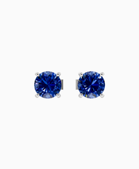 Royal Blue Lab Sapphire / Round / 0.8ct