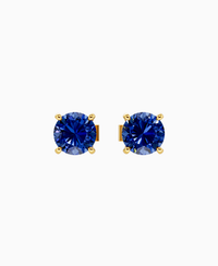 Royal Blue Lab Sapphire / Round / 0.8ct