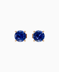 Royal Blue Lab Sapphire / Round / 0.8ct