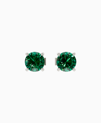 Zambian Lab Emerald / Round / 0.8ct