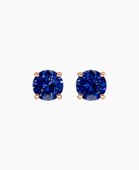 Royal Blue Lab Sapphire / Round / 1.5ct
