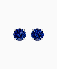 Royal Blue Lab Sapphire / Round / 1.5ct