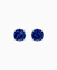 Royal Blue Lab Sapphire / Round / 1.5ct