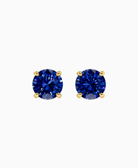 Royal Blue Lab Sapphire / Round / 1.5ct