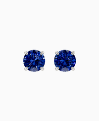 Royal Blue Lab Sapphire / Round / 1.5ct