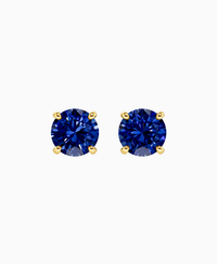Royal Blue Lab Sapphire / Round / 1.5ct