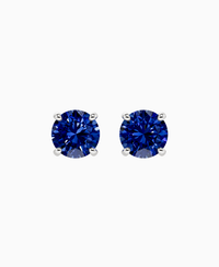Royal Blue Lab Sapphire / Round / 1.5ct
