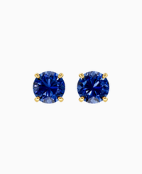 Royal Blue Lab Sapphire / Round / 2ct