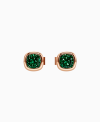 Zambian Lab Emerald / Cushion / 0.5ct