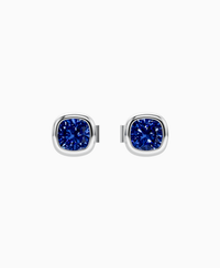 Royal Blue Lab Sapphire / Cushion / 0.5ct