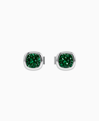 Zambian Lab Emerald / Cushion / 0.5ct