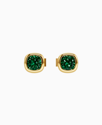 Zambian Lab Emerald / Cushion / 0.5ct