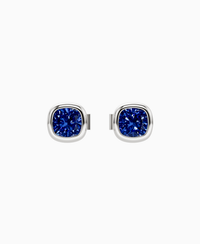 Royal Blue Lab Sapphire / Cushion / 0.5ct