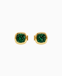 Zambian Lab Emerald / Cushion / 0.5ct