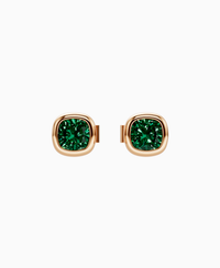 Zambian Lab Emerald / Cushion / 0.5ct