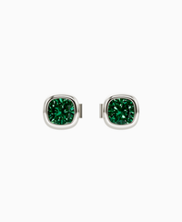 Zambian Lab Emerald / Cushion / 0.5ct