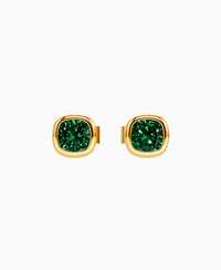 Zambian Lab Emerald / Cushion / 0.5ct