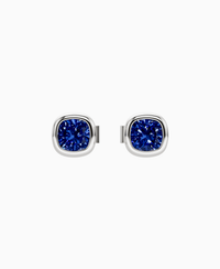 Royal Blue Lab Sapphire / Cushion / 0.5ct