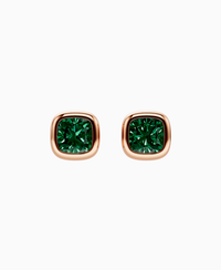 Zambian Lab Emerald / Cushion / 0.8ct