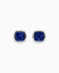 Royal Blue Lab Sapphire / Cushion / 0.8ct