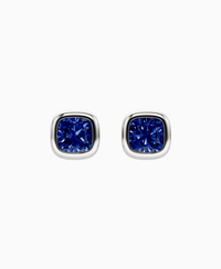 Royal Blue Lab Sapphire / Cushion / 0.8ct