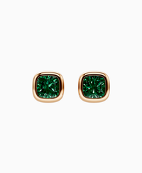 Zambian Lab Emerald / Cushion / 0.8ct