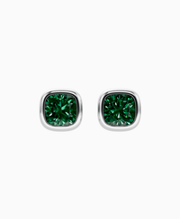 Zambian Lab Emerald / Cushion / 1ct