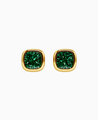Zambian Lab Emerald / Cushion / 1ct