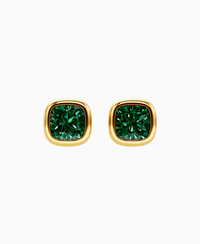 Zambian Lab Emerald / Cushion / 1ct