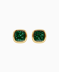 Zambian Lab Emerald / Cushion / 1.5ct