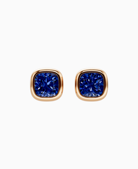 Royal Blue Lab Sapphire / Cushion / 1.5ct
