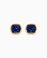 Royal Blue Lab Sapphire / Cushion / 1.5ct
