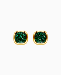 Zambian Lab Emerald / Cushion / 1.5ct
