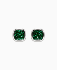 Zambian Lab Emerald / Cushion / 1.5ct