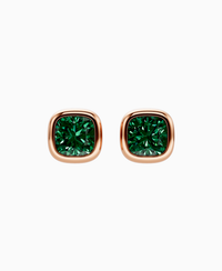 Zambian Lab Emerald / Cushion / 2ct