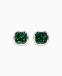 Zambian Lab Emerald / Cushion / 2ct