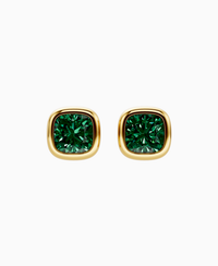 Zambian Lab Emerald / Cushion / 2ct