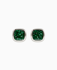 Zambian Lab Emerald / Cushion / 2ct