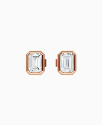White Lab Diamond / Emerald / 0.5ct