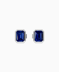 Royal Blue Lab Sapphire / Emerald / 0.5ct