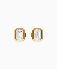 White Lab Diamond / Emerald / 0.5ct