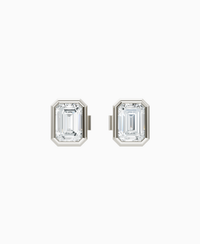 White Lab Diamond / Emerald / 0.5ct
